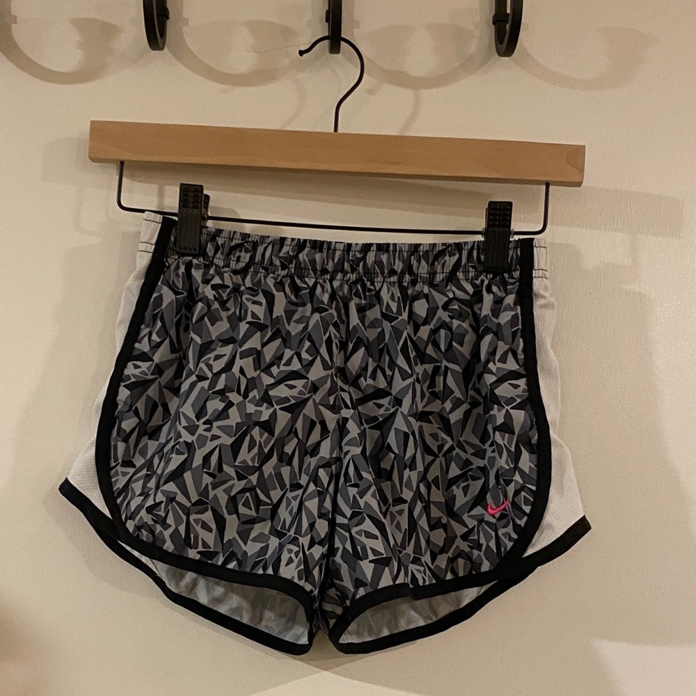 Nike Dri Fit Kids Geometric Print Shorts